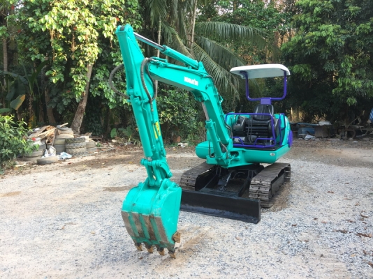 ขายรถขุดเล็ก แบคโครเล็กkomatsu pc30-7สภาพดีพร้อมทำงาน