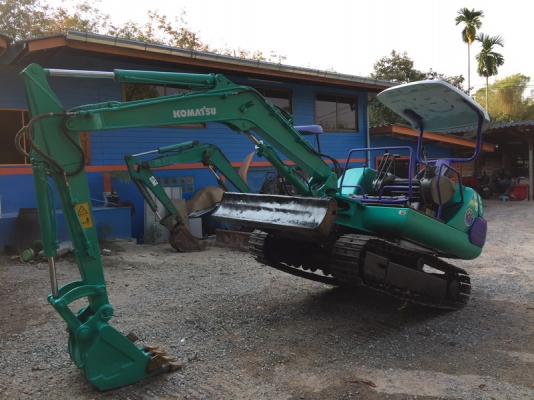 ขายรถขุดเล็ก แบคโครเล็กkomatsu pc30-7สภาพดีพร้อมทำงาน