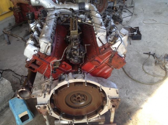 เครื่อง HINO EF300 V8 เปลี่ยนลูกสูบใหม่เป็น EF500 เครื่องฟิตแล้ว พร้อมใช้งาน