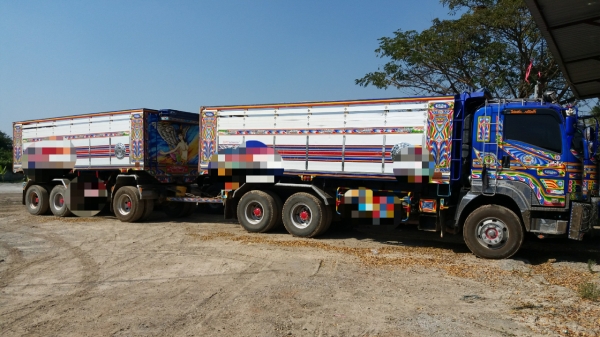 ขาย 2,700,000 ISUZU 360 ปี 57 วิ่ง 200,000 กม. แม่ลูกดั้ม(อู่ ส.สุพรรณชัย)แม่ยาว 6.40 ม.ลูก 3 คาน  ยาว 6.80 ม.กว้าง 2.55 นอกสูง 1.70 ม. รถอยู่.นครปฐม 090-772-3710 090-772-3708