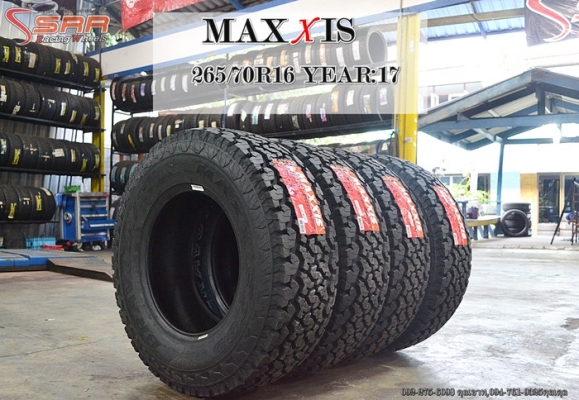 MAXXIS AT980 265/70R16 ปี17 เส้นละ 4,750 บาท MAXXIS AT980 265/70R16 ปี17 เส้นละ 4,750 บาท