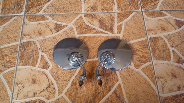 กระจกมองข้าง ทรงกลม มือสองจากญี่ปุ่น แนวรถคลาสสิค