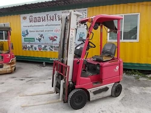 ราคา69,000 บาท!!! รถยกไฟฟ้า TOYOTA รุ่น 3FBL9  รหัสสินค้า 80803062 ติดต่อ 081-8283376  www.nihonmono.com