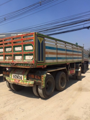 ขายรถพ่วงดัมพ์ Isuzu นางฟ้า 195R turbo inter ปี 37 ดัมพ์มิเนียม ลูก 3 เพลา ทะเบียนพร้อม ขายรถพ่วงดัมพ์ Isuzu นางฟ้า 195R turbo inter ปี 37 ดัมพ์มิเนียม ลูก 3 เพลา ทะเบียนพร้อม