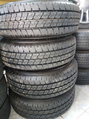 ขายล้อกะทะป้ายแดง ขอบ15 พร้อมยาง 215/70/15 ปี5016 ยกชุด ราคา 9500