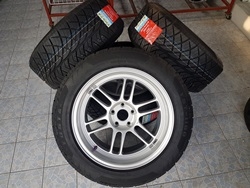 ขายล้อ RPF1 ขอบ18 ล้อใหม่ 5รู114 ( น.9.5 , ล. 10.5 ) พร้อมยางใหม่  255/50/18 ปี17