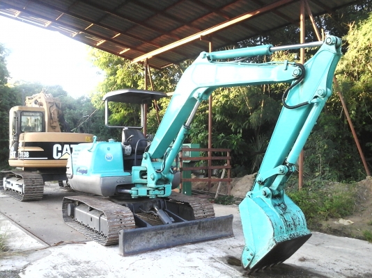 ขายรถขุด KOBELCO SK 045 ใบ 40 เก่านอกแท้ยังไม่ใช้งานในไทยมีเอกสารอินวอยไฟฟ้าครบสภาพเดิมสวยพร้อมใช้งานร้านละอองดาวแทรคเตอร์นครชัยศรี