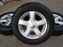 ขายล้อแม็กIsuzu D-MAX  All New V-Cross พร้อมยาง245/65/17 ปี 12 ราคา 7900