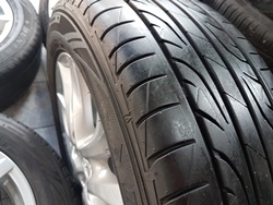 ขายล้อ Mazda 3 SKYACTIV ขอบ16 (5รู114)  พร้อมยาง205/55/16 ปี 15