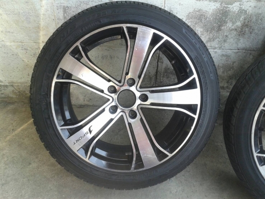 ขอบ17นิ้ว5รู114 แถมยาง ชุดนี้ ราคา 7200 บาท