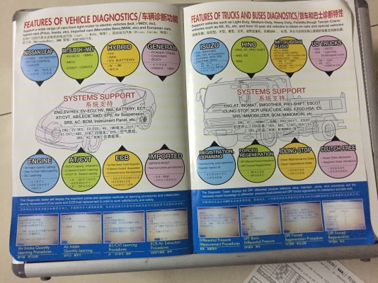 จำหน่ายเทสเตอร์ diagnostic tester DT-3300 ญี่ปุ่นแท้100\% สำหรับตรวจสอบเครื่องยนต์และระบบไฟฟ้าในรถยนต์