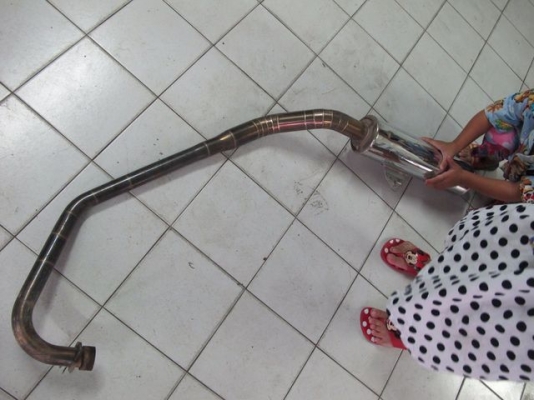 ท่อไอเสีย honda CBR150R