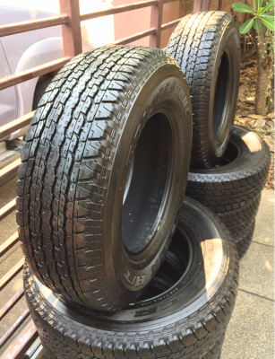 ยาง Bridgestone 245 70 16 ปลายปี16 รอบนี้มีมาแค่2ชุด ดอกเต็ม เนื้อนิ่มๆ ใช้ยาว ราคาไม่แพง ยาง Bridgestone 245 70 16 ปลายปี16 รอบนี้มีมาแค่2ชุด ดอกเต็ม เนื้อนิ่มๆ ใช้ยาว ราคาไม่แพง