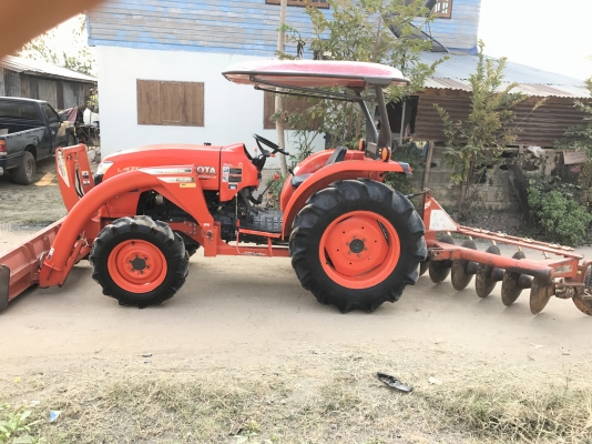 ขาย L4708 DT. อุปกรณ์ 2 ชิ้น รถสวย สีเดิม เครื่อง,เกียร์,เพือง,ไฮโดรลิก เดิม ยังไม่เคยเปิด พร้อมหลังคาใหม่ ยางหน้าใหม่  ราคา 345,000 บาท ต่อรองได้ ส่งฟรีทั่วประเทศ  โทร 083-9576970 ปฐมพงษ์