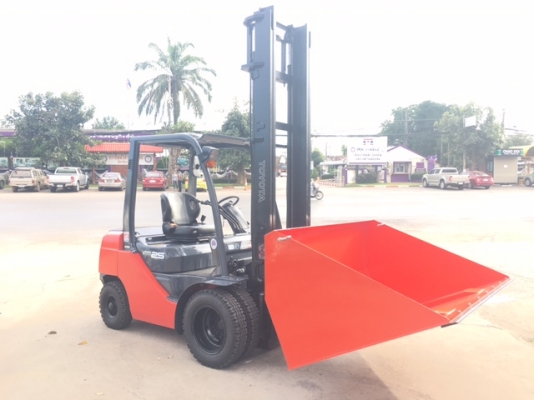 ขายรถโฟลคลิฟท์ TOYOTA 02- 8FD25 ,, เครื่องยนต์ดีเซล 1DZ III ,งาปรับคว่ำหงาย, เสายกสูง 5.0 เมตร , ปุ้งกี๋ปากกว้าง 1.7 เมตร , รถนำเข้าแท้จากญี่ปุ่น 100\%