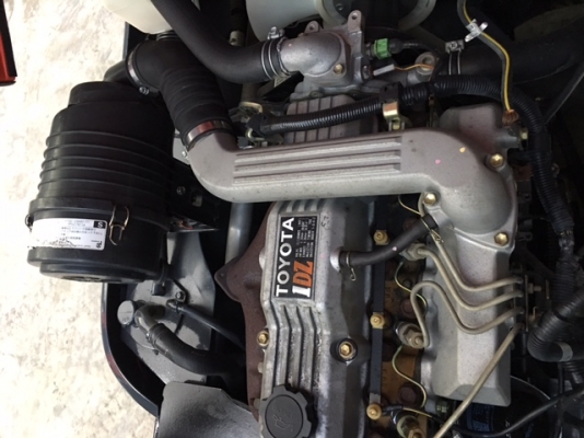 ขายรถโฟลคลิฟท์ TOYOTA  ุ6FD25 ,เสายกสูง 4 เมตร , เครื่องยนต์ดีเซล 2Z  ,งาปรับคว่ำหงาย , ปุ้งกี๋ปากกว้าง 1.5 เมตร , รถนำเข้าแท้จากญี่ปุ่น 100\%