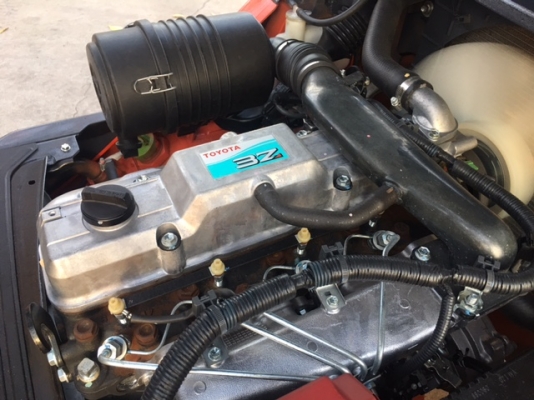 ขายรถโฟลคลิฟท์ TOYOTA  8FD25 ,เสายกสูง 5 เมตร , เครื่องยนต์ดีเซล 3Z  ,งาปรับคว่ำหงาย , ปุ้งกี๋ปากกว้าง 2.0 เมตร , รถนำเข้าแท้จากญี่ปุ่น 100\%