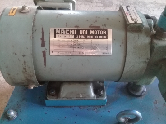 ชุดปั้มน้ำมันไฮโดรลิคNACHI ญี่ปุ่น