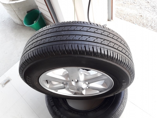 ล้อISUZU ขอบ16  ยางปี15  4 ล้อ