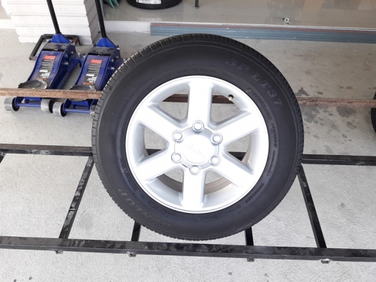 ล้อISUZU D-MAX ขอบ16  ยางปี15  4 ล้อ