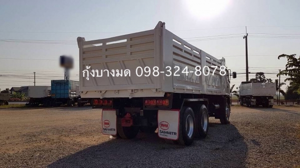 ขายสิบล้อดัมพ์ Hino เครื่อง 320 แรง ปี 49 กระบะดัมพ์สามมิตร มีระบบลากพ่วง ทะเบียนพร้อม ขายสิบล้อดัมพ์ Hino เครื่อง 320 แรง ปี 49 กระบะดัมพ์สามมิตร มีระบบลากพ่วง ทะเบียนพร้อม