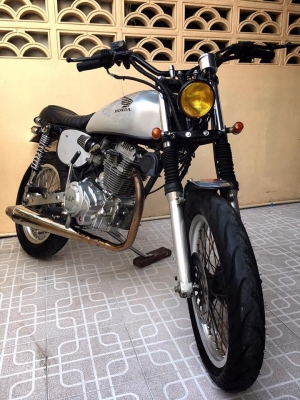 ขาย Honda cg เครื่อง L&amp;P 250 ทะเบียนเต็มพร้อมโอน เครื่องแจ้งลงเล่มแล้วพร้อมประกันชั้น3 รถอยู่กรุงเทพ ดอนเมืองครับ