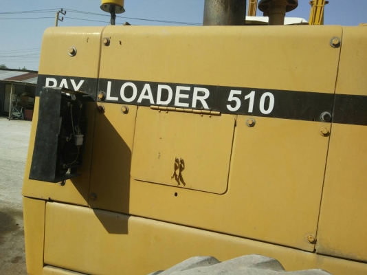 ขายด่วนรถตักเอวอ่อน KOMATSU=510 กรองเดียว มีใบอินวอย