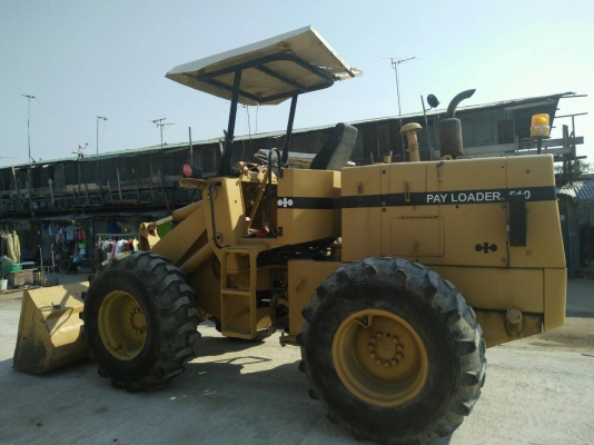 ขายด่วนรถตักเอวอ่อน KOMATSU=510 กรองเดียว มีใบอินวอย
