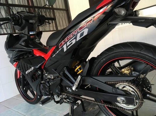 Exciter สภาพเดิมๆ ใช้น้อย วิ่ง8000 ปลายปี58 (รับประกันเครื่องยนต์ 6 เดือน)