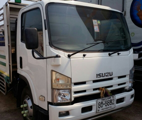 หกล้อ อีซูชุ NPR150ปี54 และ NQR175ปี56 ช่วงยาว 4.50ม กะบะสะเเตลเรส ทุกคัน รถห้าง สภาพดีสวยพร้อมใช้ มี2คัน ขายคันละ 655,000บ ทะเบียนพร้อมโอน