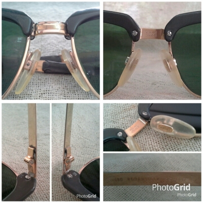 แว่นตาเยอรมันคลับมาสเตอร์ โกลด์ฟิลด์ ยุค&#039; 50s Vintage RODENSTOCK Richard handmade in Germany