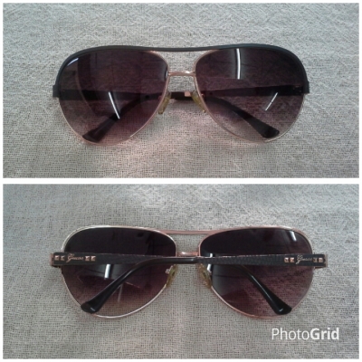 แว่นตาอเมริกัน 'หยดน้ำตา-นักบิน' เลนส์พระเจ้า 'ไซส์' Authentic GUESS handmade in แว่นตาอเมริกัน 'หยดน้ำตา-นักบิน' เลนส์พระเจ้า 'ไซส์' Authentic GUESS handmade in