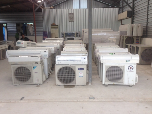 ศูนย์จำหน่ายแอร์มือสอง ยี่ห้อ แคเรีย ขนาด 9000 btu 13000 btu 24000 btu 36000 btu 48000 btu