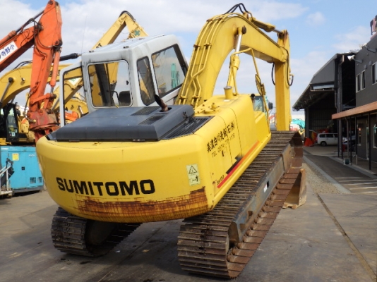 ขายรถขุดนำเข้าจากประเทศญี่ปุ่น sumitomo sh120-2 แทรกกว้าง 60 cm รถสวยเดิม สนใจติดต่อสอบถาม 092-3309229 อีด