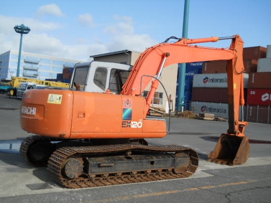 ขาย HITACHI EX120-5 เก่าญี่ปุ่น  มาใหม่ สภาพสวย  ระบบดี  สนใจโทร 089-3818694  ดวงนภา