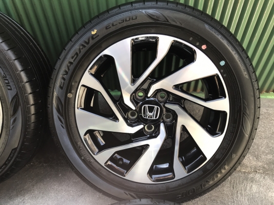 ล้อพร้อมยาง ป้ายแดง Honda Civic FC พร้อมยาง 215-55-16 ปลายปี 16