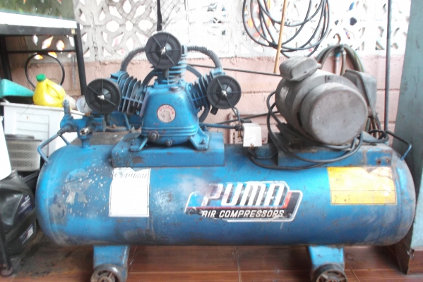 ปั้มลมพูม่า148ลิตรพร้อมใช้