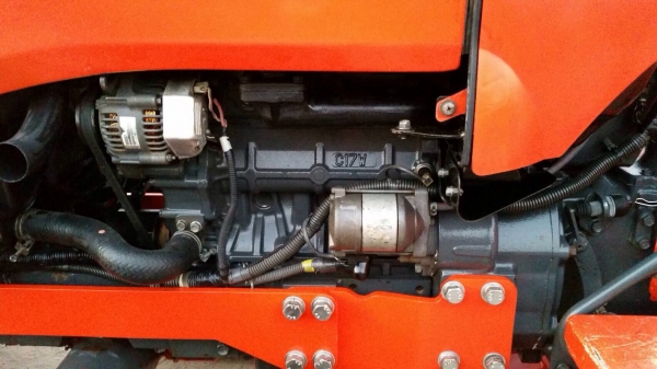 ขาย L3608DT 4WD ใบมีด+ผาน6 ตราช้าง รถสีเดิมทั้งคัน