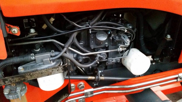 ขาย L3608DT 4WD ใบมีด+ผาน6 ตราช้าง รถสีเดิมทั้งคัน