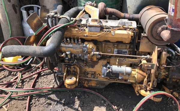 ขายเครื่องkomatsu 6d95 turbo