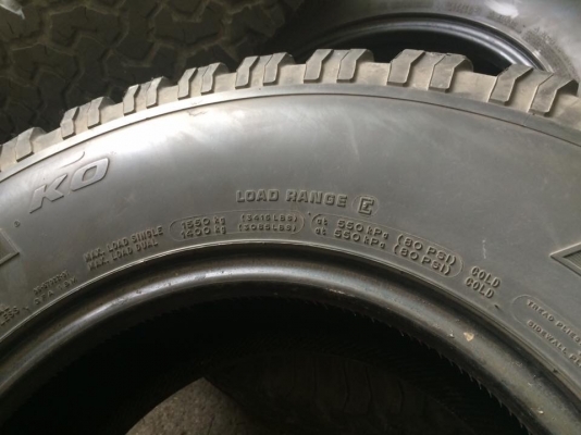 มือ2 BF Goodrich All-Terrain 265 75 16 มือ2 BF Goodrich All-Terrain 265 75 16