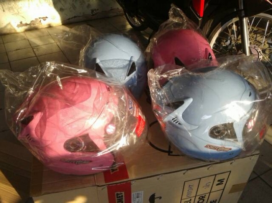 หมวกกันน็อคใหม่ขายถูก