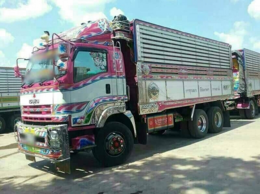 ISUZU DECA 360 ปี 56 ราคา 2,735,000 สิบล้อดั้มแม่=ลูก 3 คาน ดั้มคอกเกษตร อู่ ส.สมบัติ รถสวยพร้อมใช้เ