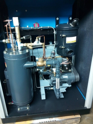 ขายปั๊มลมโรตารี่สกรู SCR 201" 20 HP " เครื่องพร้อมใช้งาน รับประกัน 1 ปี