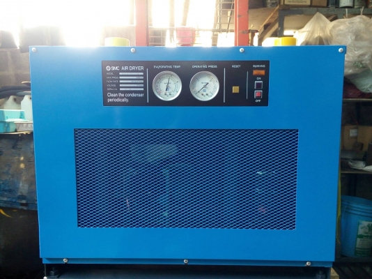 ขายแอร์ดรายเยอร์ เครื่องทำลมแห้ง SMC ใช้สำหรับปั๊มลม 20 แรง รับประกัน 1 ปี