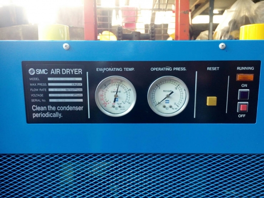 ขายแอร์ดรายเยอร์ เครื่องทำลมแห้ง SMC ใช้สำหรับปั๊มลม 20 แรง รับประกัน 1 ปี