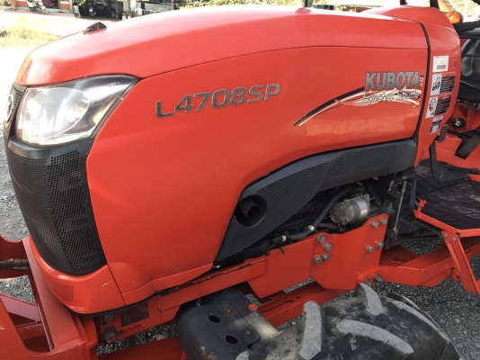 สินค้ามาใหม่ค่ะสวยๆสภาพนางฟ้า ขายรถไถคูโบต้า #4708SP(4WD)2เพลา พร้อมอุปกรณ์ดันดินหน้าและ โลตารี่ ราคา 498000 บาท #พร้อมส่งฟรีถึงบ้าน โทรสอบถามได้เลยค่ะ 081-9136451 ขอดูรูปทาง Line:Bow6451  รถสวยมากๆสภาพพร้อมใช้งาน ชั่วโมงทำงาน 300ชั่วโมง