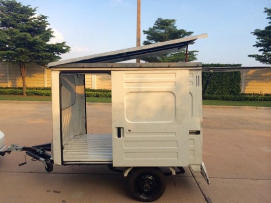 ขายพ่วงตู้ ขนาดกว้าง 1.42ยาว 2เมตร สูง1.30เมตร เปิด3ด้าน หลังคายกได้. เหมาะสำหรับ ทำรถขายของ. พ่วงเซอร์วิส. ตู้นอน.