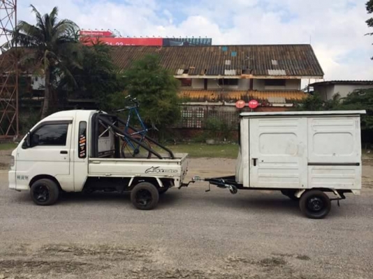 ขายพ่วงตู้ ขนาดกว้าง 1.42ยาว 2เมตร สูง1.30เมตร เปิด3ด้าน หลังคายกได้. เหมาะสำหรับ ทำรถขายของ. พ่วงเซอร์วิส. ตู้นอน.