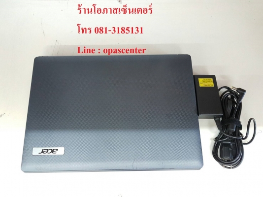 โน๊ตบุ๊ค Acer Aspire 4349 Celeron B815 Ram4G HDD500GB ที่ชาร์ท สภาพดี ปกติทุกอย่าง โน๊ตบุ๊ค Acer Aspire 4349 Celeron B815 Ram4G HDD500GB ที่ชาร์ท สภาพดี ปกติทุกอย่าง
